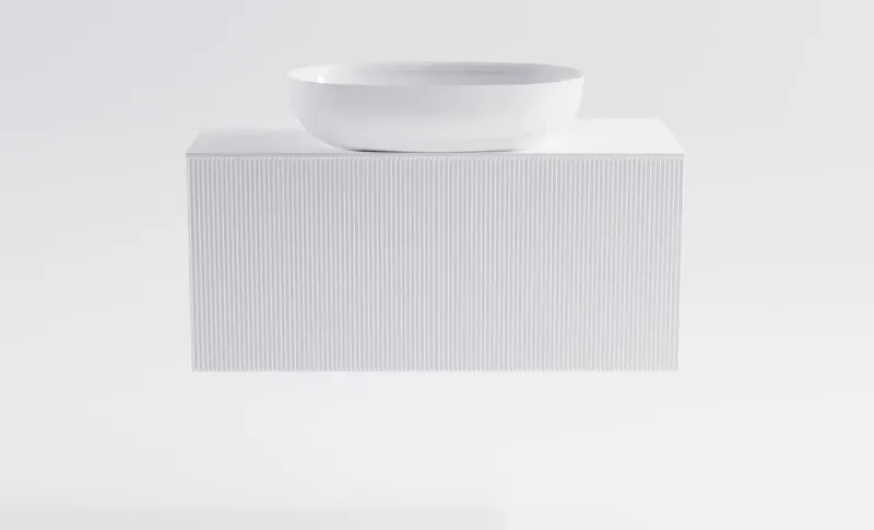 Тумба с раковиной Astra-Form М-40 4631177714870 90 см белый матовый