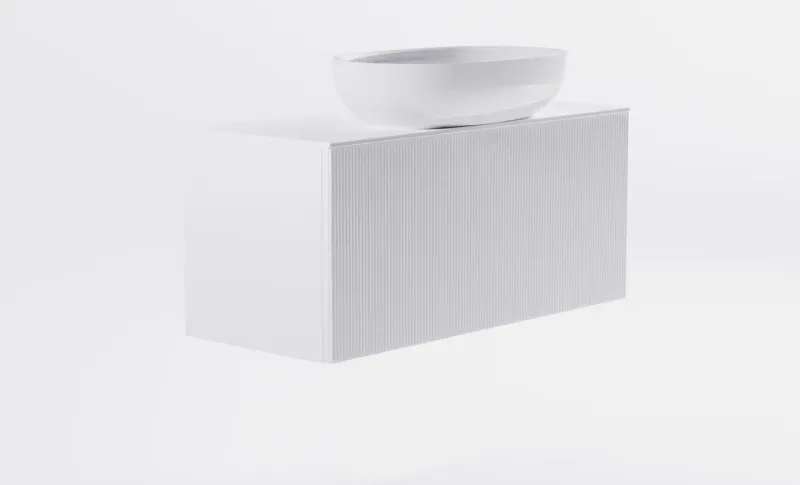 Тумба с раковиной Astra-Form М-40 4631177714870 90 см белый матовый