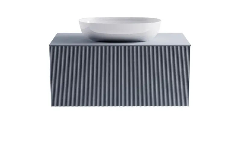 Тумба с раковиной Astra-Form М-40 4631177714849 90 см голубой матовый