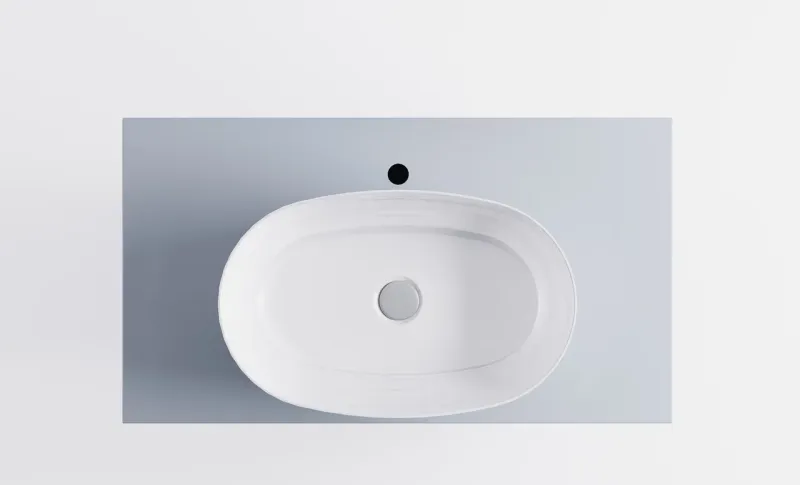 Тумба с раковиной Astra-Form М-40 4631177714849 90 см голубой матовый