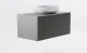 Тумба с раковиной Astra-Form М-40 4631177714825 90 см серый матовый