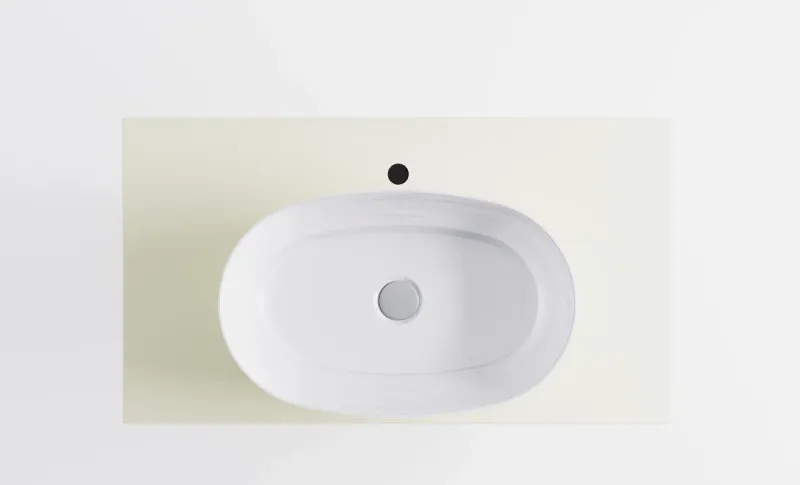 Тумба с раковиной Astra-Form М-40 4631177714917 100 см бежевый матовый