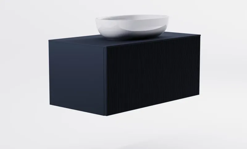 Тумба с раковиной Astra-Form М-40 4631177714863 90 см серый матовый