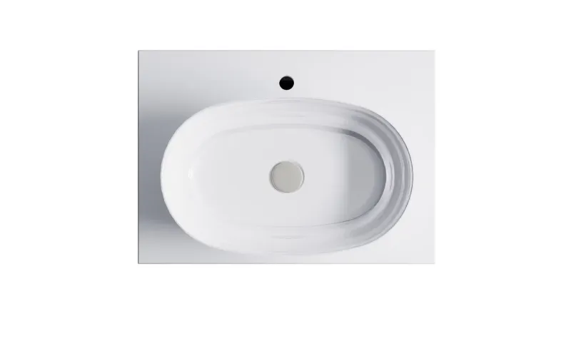 Тумба с раковиной Astra-Form М-40 4631177713552 80 см зелёный матовый