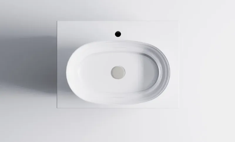 Тумба с раковиной Astra-Form М-40 4631177713538 70 см белый матовый