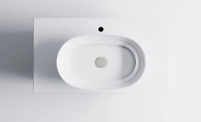 Тумба с раковиной Astra-Form М-40 4631177713620 90 см голубой матовый