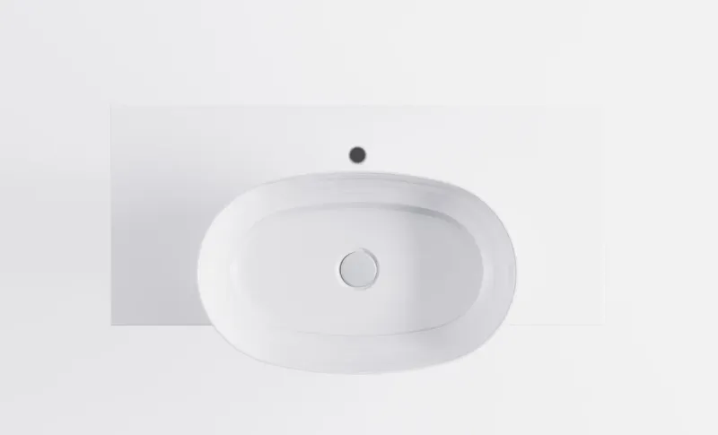 Тумба с раковиной Astra-Form М-40 Slim 4631177716072 90 см белый матовый