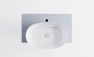 Тумба с раковиной Astra-Form М-40 Slim 4631177715914 70 см голубой матовый