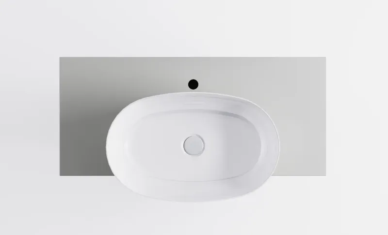 Тумба с раковиной Astra-Form М-40 Slim 4631177716102 100 см серый матовый