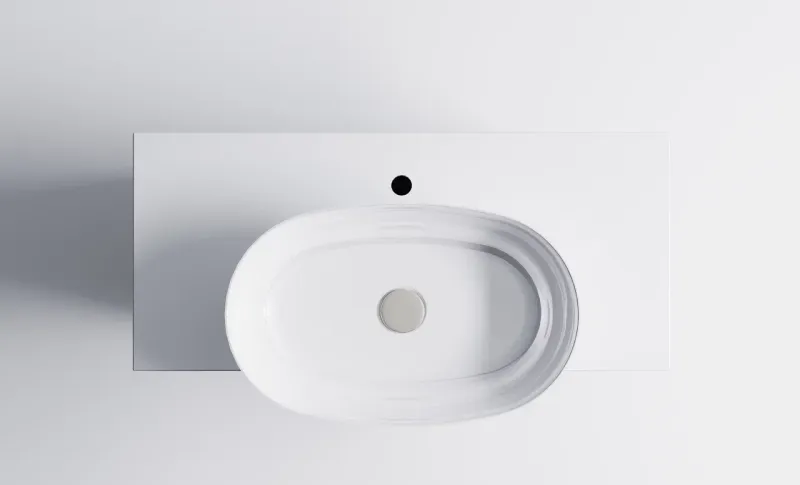 Тумба с раковиной Astra-Form М-40 Slim 4631177714672 100 см бежевый матовый