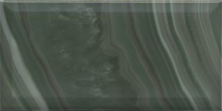 Плитка Kerama Marazzi 19077 Сеттиньяно зелёный грань глянцевый 9.9x20x0,92
