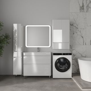 Шкаф подвесной Style Line Атлантика СС-00002566 60 см белый глянец