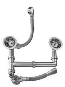 Сифон Bettoserb 125335 для мойки на 2 чаши 3 1/2"