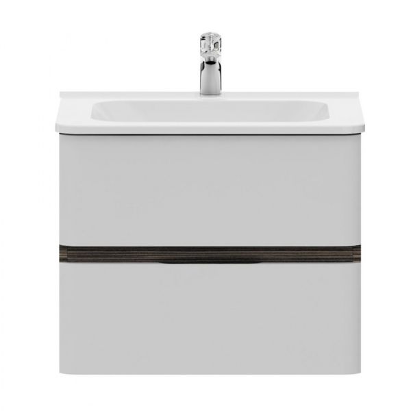 Am.pm Bliss M55FHX0602VF32 тумба под раковину 60 см белый венге