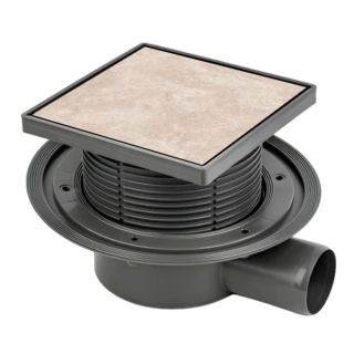 Душевой трап Трап Bettoserb 13000088B 15x15 SIMPLY PERFECT MULTISIPHON - горизонтальный выпуск Душевой трап Трап Bettoserb 13000088B 15x15 SIMPLY PERFECT MULTISIPHON - горизонтальный выпуск