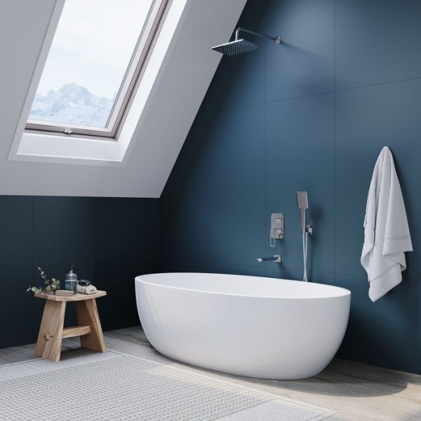 Встраиваемый смеситель с тремя выходами IDDIS Slide SLISB00i68 хром