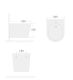Биде подвесной Boheme Avva new 973-B-BIDET чёрный матовый