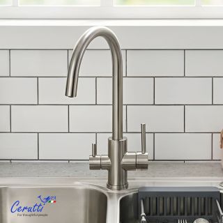 Смеситель для кухни Ceruttispa АНИЭЛЛО BN (ANIELLO BN) CT12088 никель матовый