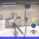 Смеситель для ванны с душем РМС SL120-006E хром