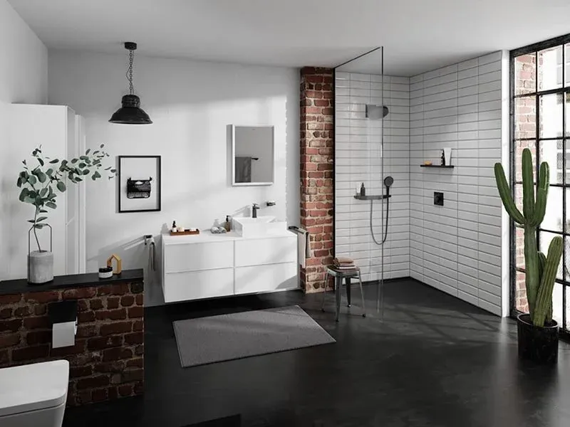 Шланговое подсоединение Hansgrohe Rainfinity 26843670 черный