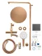 Душевая стойка Wonzon & Woghand Tor WW-88047073-RG розовое золото