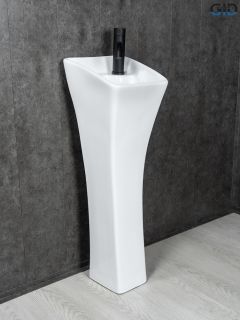 Раковина Gid M9012 81101 накладная белая 30x33x89 Раковина Gid M9012 81101 накладная белая 30x33x89