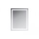 Зеркало Am.Pm Gem M91AMOX0551WG с LED-подсветкой по периметру 55 см