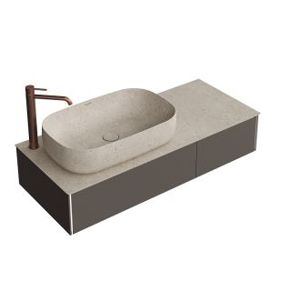 Тумба под раковину Kerama Marazzi Magica MA.120.2\EGR.M 120 см вечерний серый матовый Тумба под раковину Kerama Marazzi Magica MA.120.2\EGR.M 120 см вечерний серый матовый
