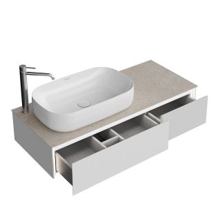 Тумба под раковину Kerama Marazzi Magica MA.120.2\MGR.M 120 см утренний серый матовый Тумба под раковину Kerama Marazzi Magica MA.120.2\MGR.M 120 см утренний серый матовый