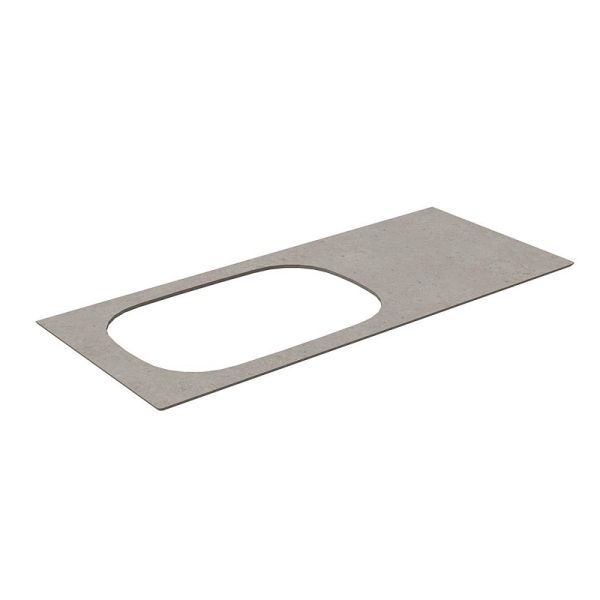 Столешница Kerama Marazzi Magica Риккарди MA.2.0.SG519920R\120 120 см серый матовый