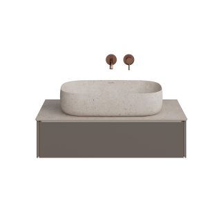 Тумба под раковину Kerama Marazzi Magica MA.90.1\EGR.M 90 см вечерний серый матовый Тумба под раковину Kerama Marazzi Magica MA.90.1\EGR.M 90 см вечерний серый матовый