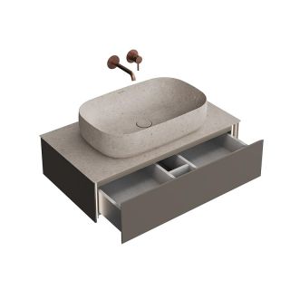 Тумба под раковину Kerama Marazzi Magica MA.90.1\EGR.M 90 см вечерний серый матовый Тумба под раковину Kerama Marazzi Magica MA.90.1\EGR.M 90 см вечерний серый матовый