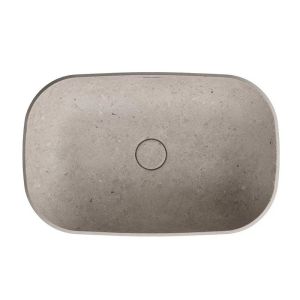Раковина накладная Kerama Marazzi Magica MA.wb.65\STG 65 см серый камень
