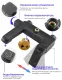 Душевая стойка Gappo G2450 чёрный Душевая стойка Gappo G2450 чёрный