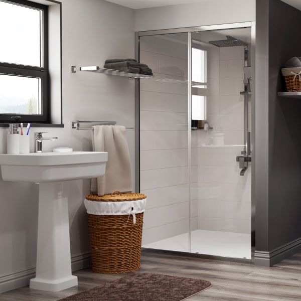 Душевая дверь Wasserkraft Dill Main 41S30 130x200 см Душевая дверь Wasserkraft Dill Main 41S30 130x200 см