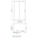 Душевой уголок Wasserkraft  Main 41S34 130x100см