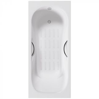 Ванна чугунная Delice Malibu DLR230610R-AS 180x80 с отверстиями под ручки и антискользящим покрытием Ванна чугунная Delice Malibu DLR230610R-AS 180x80 с отверстиями под ручки и антискользящим покрытием