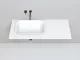 Полувстраиваемая раковина Salini Marea 02 S-Stone 1802202M 60см белый матовый Полувстраиваемая раковина Salini Marea 02 S-Stone 1802202M 60см белый матовый