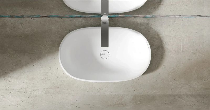 Полувстраиваемая раковина Salini Marea 01 S-Stone 1802201MRF 65см RAL полностью Полувстраиваемая раковина Salini Marea 01 S-Stone 1802201MRF 65см RAL полностью