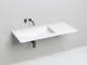 Встраиваемая раковина Salini Marea 10 S-Stone 1802210M 75см белый матовый Встраиваемая раковина Salini Marea 10 S-Stone 1802210M 75см белый матовый