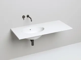 Встраиваемая раковина Salini Marea 12 S-Stone 1101209M 55см белый матовый