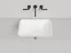 Встраиваемая раковина Salini Marea 06 S-Stone 1802206M 55см белый матовый Встраиваемая раковина Salini Marea 06 S-Stone 1802206M 55см белый матовый