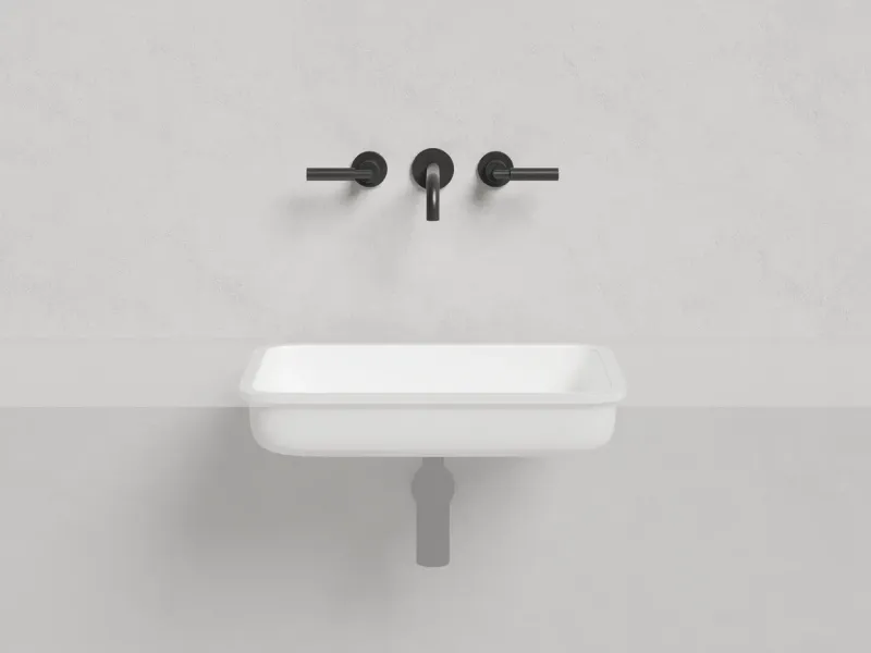 Встраиваемая раковина Salini Marea 09 S-Stone 1802209M 55см белый матовый Встраиваемая раковина Salini Marea 09 S-Stone 1802209M 55см белый матовый