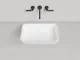 Встраиваемая раковина Salini Marea 09 S-Stone 1802209M 55см белый матовый Встраиваемая раковина Salini Marea 09 S-Stone 1802209M 55см белый матовый