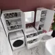Тумба под раковину Style Line Марелла 60 Люкс Plus СС-00002396 белый глянец