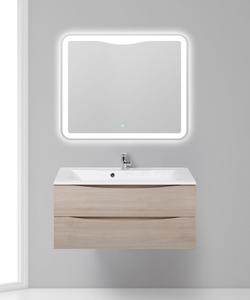 Тумба под раковину BelBagno подвесная 100x53см Rovere Grigio MARINO-1000-2C-SO-RG-P