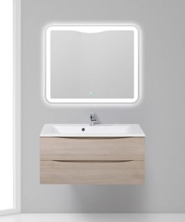 Тумба под раковину BelBagno подвесная 100x53см Rovere Grigio MARINO-1000-2C-SO-RG-P