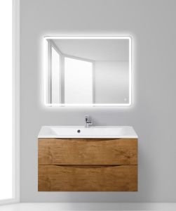 Тумба под раковину BelBagno подвесная 100x53см Rovere Nature MARINO-1000-2C-SO-RN-P