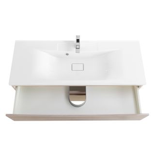 База под раковину BelBagno подвесная с двумя выкатными ящиками, Rovere Grigio, 1100x450x500, MARINO-1100-2C-SO-RG-P дуб серый