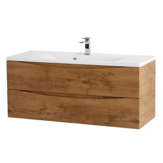 База под раковину BelBagno подвесная с двумя выкатными ящиками, Rovere Nature, 1100x450x500, MARINO-1100-2C-SO-RN-P дуб натуральный